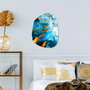 Wallity Pintura decorativa de vidrio templado UV-1104 35 x 50 cm Multicolor